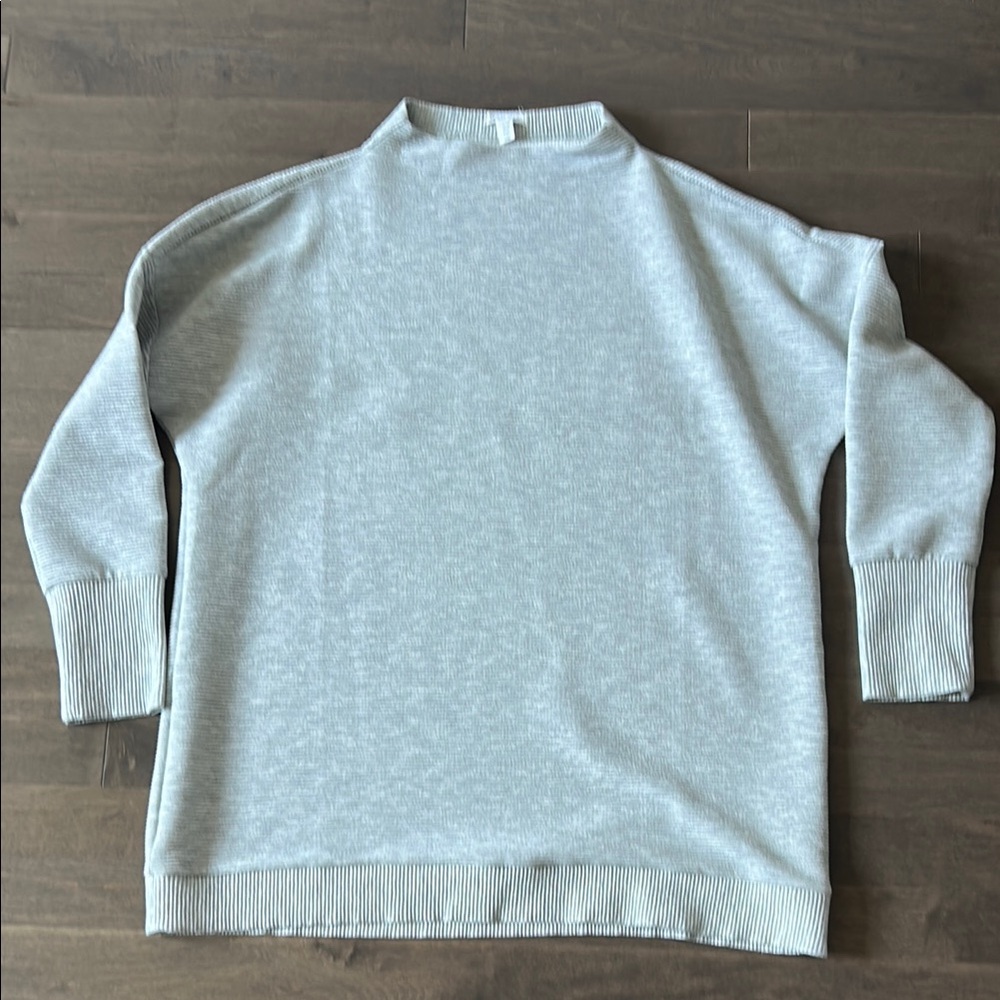 Cozy Light Gray Sweater